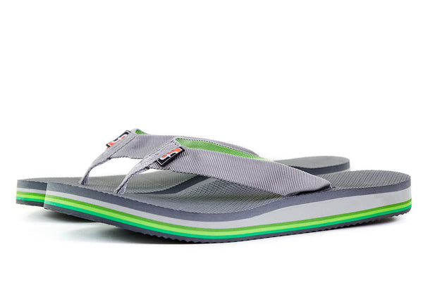 Pinstripe Green to Grey